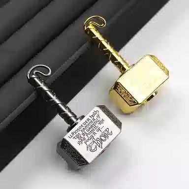 龙智优 雷神之锤猫头鹰电唱机指尖陀螺金属创意 早教益智玩具