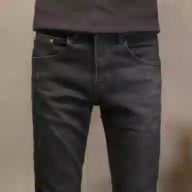 吉肯蒂 高端秋冬款男裤修身弹力小脚裤休闲男长裤牛仔裤 男款