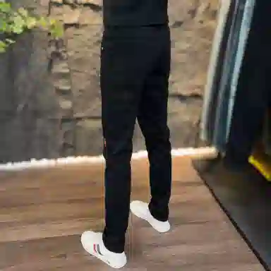 吉肯蒂 潮流休闲百搭时尚弹力修身小脚牛仔裤 男款