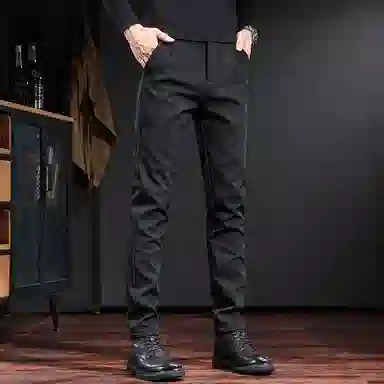 吉肯蒂 潮牌韩版西裤时尚商务修身裤休闲裤 男款