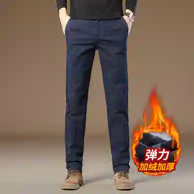 吉肯蒂 潮牌秋冬款长裤男士弹力休闲裤 男款