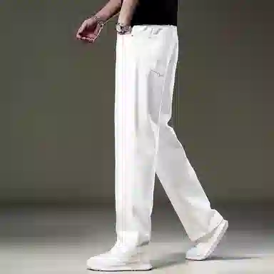 吉肯蒂 简约百搭日常基础款牛仔裤 男款