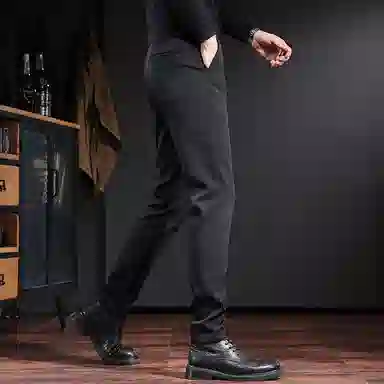吉肯蒂 潮牌韩版西裤时尚商务修身裤休闲裤 男款