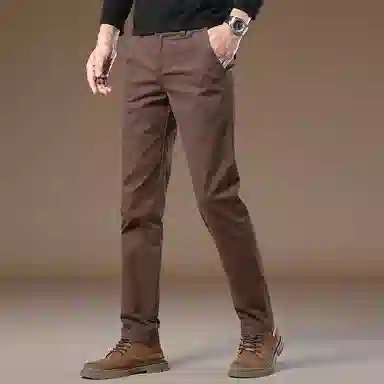 吉肯蒂 潮牌秋冬款长裤男士弹力休闲裤 男款