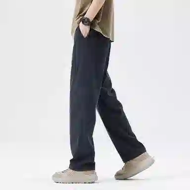 吉肯蒂 宽松直筒舒适凉感休闲裤 男款