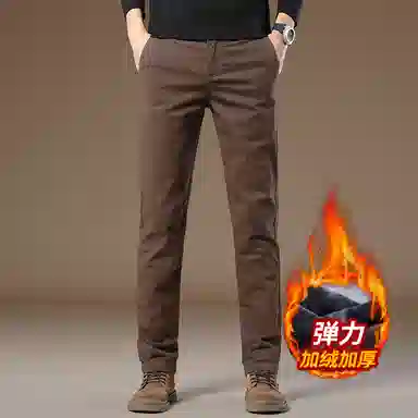 吉肯蒂 潮牌秋冬款长裤男士弹力休闲裤 男款