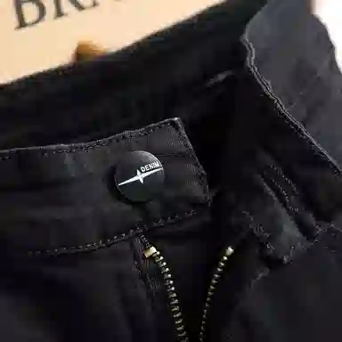 吉肯蒂 潮牌修身百搭简约牛仔裤 男款