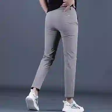 吉肯蒂 夏季修身小脚裤潮流显瘦九分西裤休闲裤 男款