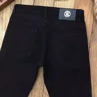 吉肯蒂 轻奢九分牛仔裤男士秋冬款潮流韩版弹力长裤 男款
