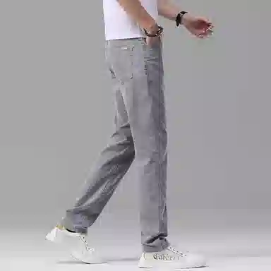吉肯蒂 休闲百搭时尚潮流牛仔裤 男款