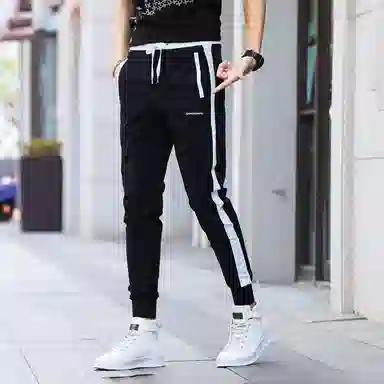 吉肯蒂 百搭慵懒风户外运动日常通勤休闲裤 男款