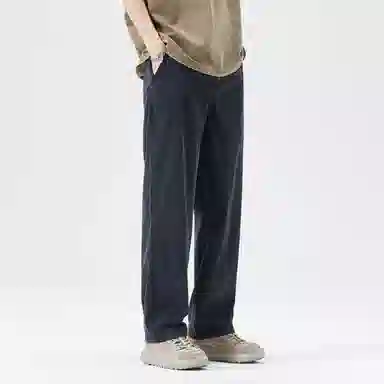 吉肯蒂 宽松直筒舒适凉感休闲裤 男款
