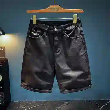 吉肯蒂 高级感休闲百搭时尚五分牛仔短裤 男款