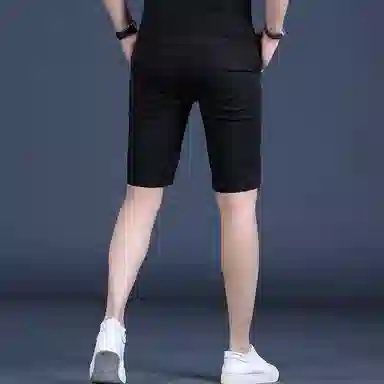 吉肯蒂 潮牌夏季薄款修身五分休闲短裤 男款