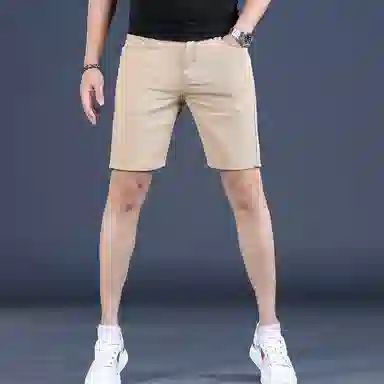 吉肯蒂 夏季薄款时尚五分牛仔短裤 男款