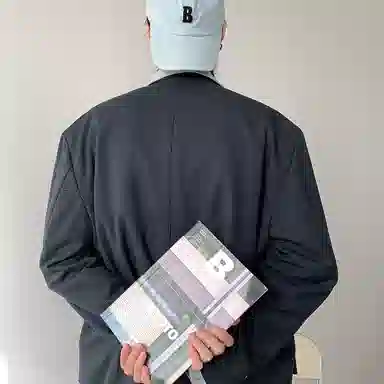 冈哉 复古日系小格子中性款休闲外套垂感多粒单排扣百搭个性潮搭潮流潮牌时尚慵懒感日常通勤柔软舒适亲肤便服单西西装 男女同款