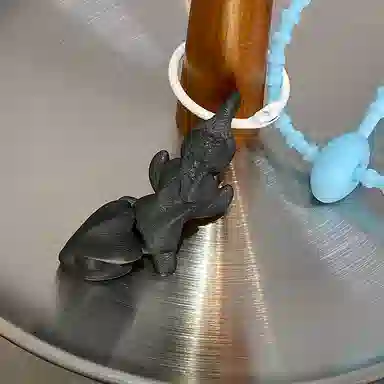 弗洛康 可爱超萌云龙 可动挂饰钥匙扣 谷圈挂件