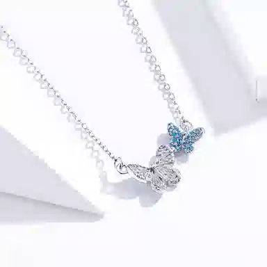 Barbie Butterfly Dance Necklace S925 Silver