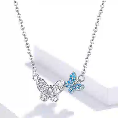 Barbie Butterfly Dance Necklace S925 Silver