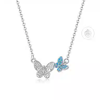 Barbie Butterfly Dance Necklace S925 Silver