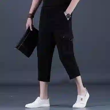 尘映 宽松百搭裤工装裤休闲短裤 男款