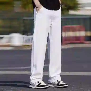 炳盛 宽松休闲舒适百搭长裤牛仔裤 男女同款