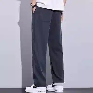 炳盛 夏季薄款凉感宽松阔腿休闲裤 男女同款
