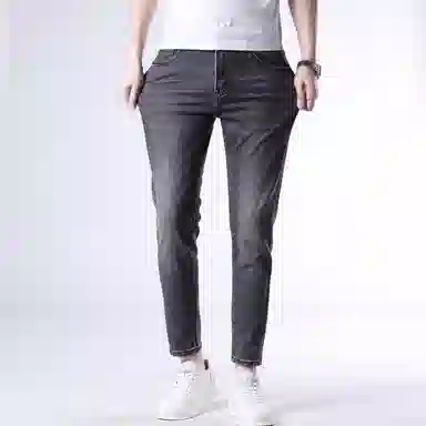 炳盛 舒适潮流百搭牛仔裤 男女同款