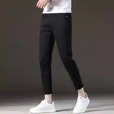 炳盛 高端修身小脚裤子九分裤牛仔裤 男女同款
