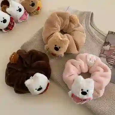 希铃 可爱西高地 聚酯纤维 发夹 女款