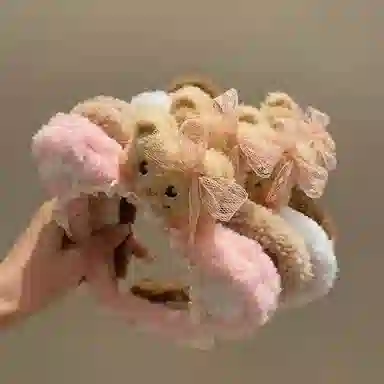 希铃 可爱小熊 涤纶 发箍 女款