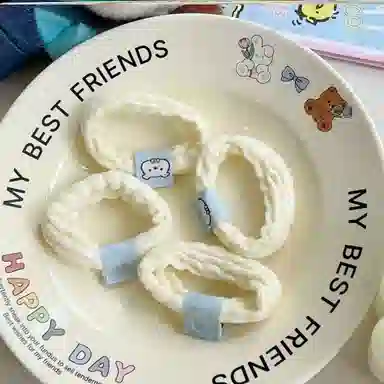 希铃 可爱奶 亚麻 发圈 女款