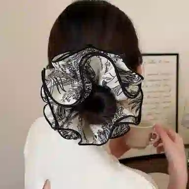 希铃 新中式优雅 布艺 头绳 女款