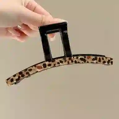 希铃 轻奢风高级感 豹纹精致 发夹 女款