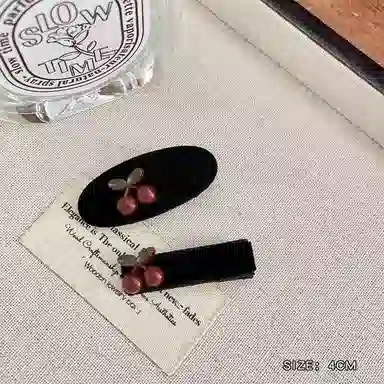 希铃 可爱樱桃 亚克力 发夹 女款