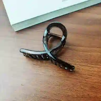 希铃 简约气质 亚克力 发夹 女款