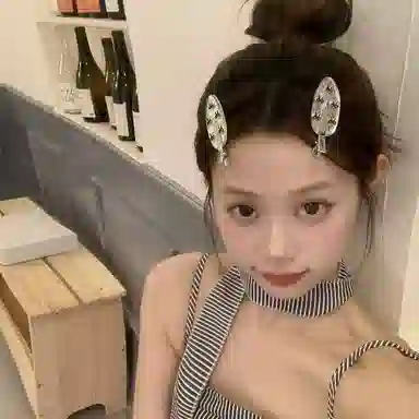 希铃 镜面蝴蝶结 亚克力 发夹 女款