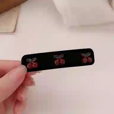 希铃 可爱樱桃 亚克力 发夹 女款