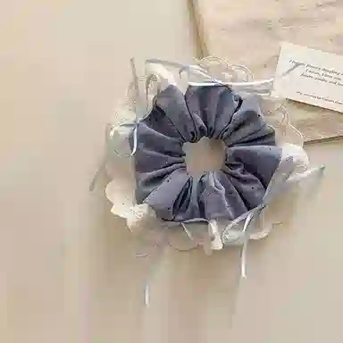 希铃 芭蕾风蝴蝶结 蕾丝 头绳 女款