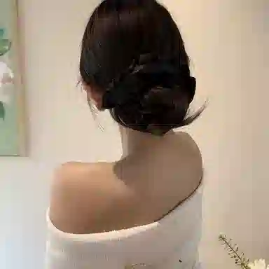 希铃 法式缎面高级感 布艺 发圈 女款