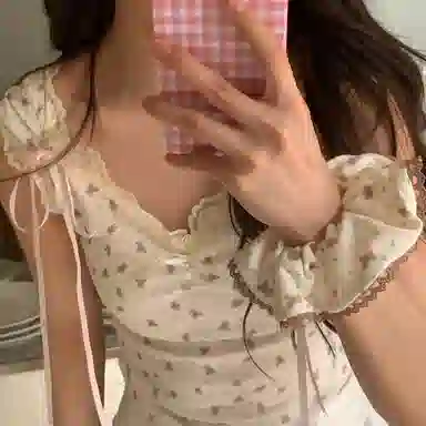 希铃 可可奶油小熊 棉麻 发圈 女款