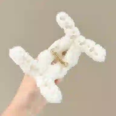 希铃 简约气质 布艺 发夹 女款