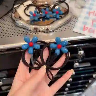 希铃 韩系氛围感立体花朵 亚克力 发夹 女款