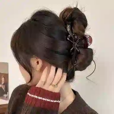 希铃 简约可爱百搭 亚克力 发夹 女款