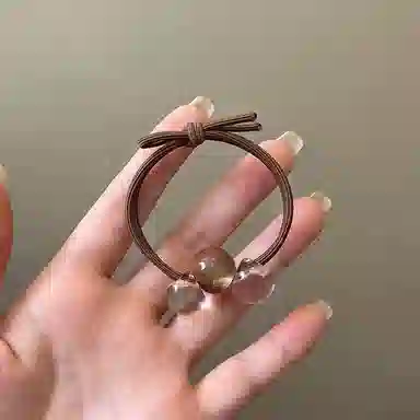 希铃 果冻色系 橡胶 头绳 女款