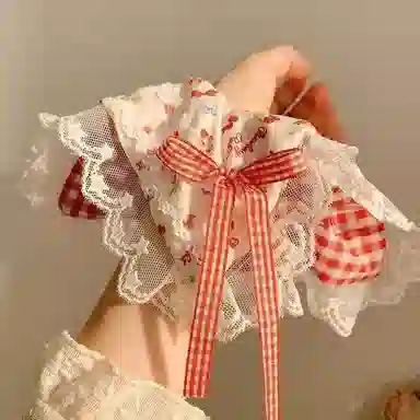 希铃 超甜美樱桃果酱 布艺 发圈 女款