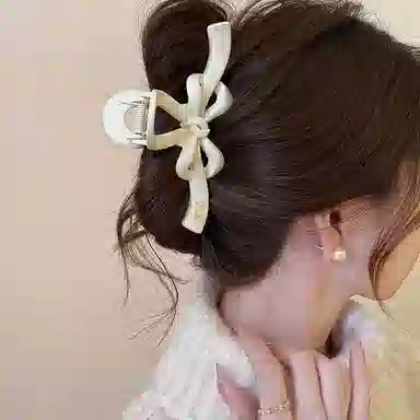 希铃 简约可爱百搭 亚克力 发夹 女款