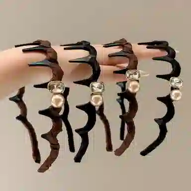 希铃 轻奢高颜值波浪款 亚克力 发箍 女款