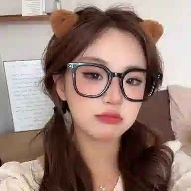 希铃 可爱毛绒猫耳朵柔软 聚酯纤维 发夹 女款