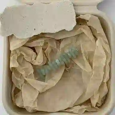 希铃 彩色不规则排列清冷感小众 树脂 发夹 女款